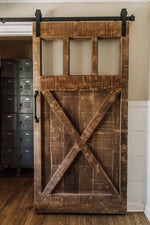 Load image into Gallery viewer, Rustic Handcrafted Barn Door
