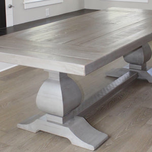 Custom Farmhouse Pedestal Table