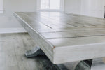 Load image into Gallery viewer, Handcrafted Rough Sawn Farmhouse Table
