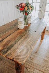 Reclaimed Handcrafted Rustic Table