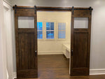 Load image into Gallery viewer, Barn Door with Windows

