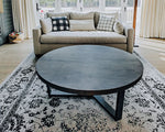 Load image into Gallery viewer, Custom Solid Wood Coffee Table with Iron Base
