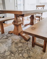 Load image into Gallery viewer, Custom Handcrafted Oak Table
