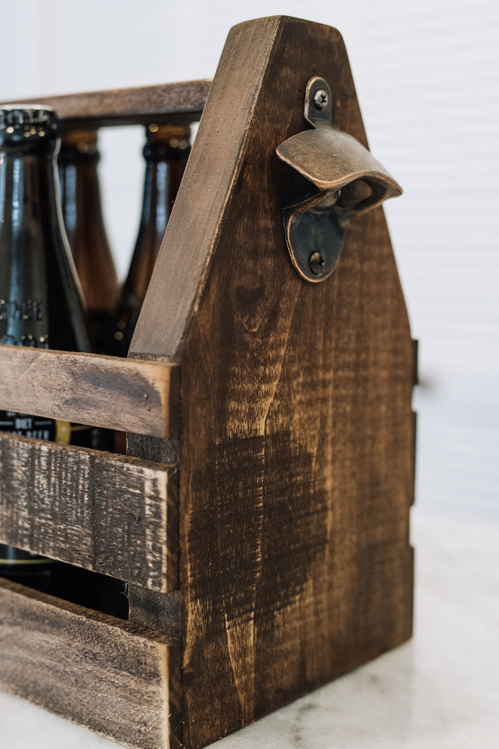 Handcrafted Bottle Caddy